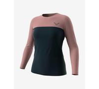 T-shirt Dynafit Traverse S-Tech manche longue rose femme - XS-S