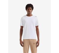 T-shirt EA7 Logo Metallic Series manche courte blanc pur - M