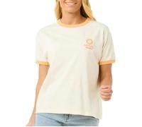 T-Shirt Écru Femme Rip Curl Carlos Ringer XS