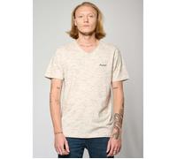 T-shirt écru Homme KAPORAL NETER - Manches courtes - Col V S