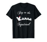 T-Shirt Écureuil de Noël - Joy at The Squirrel T-Shirt