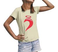 T-shirt élégant pour la Saint-Valentin, parfait pour accompagner vos proches avec vos proches, kaki, XS