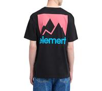 T-Shirt Element Joint S/S Noir Flint Coton Manches Courtes Régulier