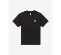 T-shirt Element Joint Texture manche courte noir vert - S