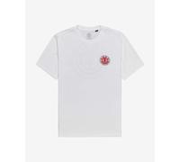 T-shirt Element Seal manche courte blanc rouge - S