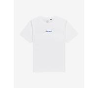 T-shirt Element Simple Logo manches courtes blanc bleu turquoise - M