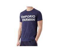 T shirt Emporio Armani Homme Big front logo Rouge Coton S