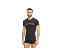 T shirt Emporio Armani Homme Eagle GA Noir Coton XXL