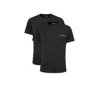T shirt Emporio Armani Homme Pack x2 Crew Noir Coton M