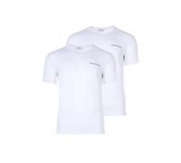T shirt Emporio Armani Homme Pack x2 heritage Blanc Coton S