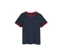T-shirt en coton avec broderie Diverse Morus SC Bleu M