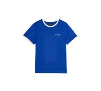 T-shirt en coton avec broderie Diverse Morus SC Bleu S