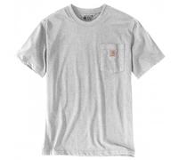 T-shirt en coton avec poche Dearborn pocket - gris - XL CARHARTT