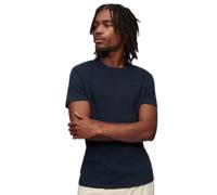 T-shirt en coton bio Superdry Essential Logo Bleu S