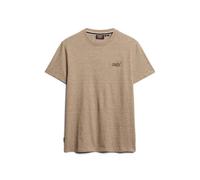 T-shirt en coton bio Superdry Essential Logo Marron S