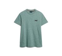 Superdry Essential Logo Embroidered Short Sleeve T-shirt Vert S Homme