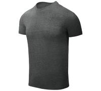 T-Shirt en coton biologique Slim Helikon-Tex - Black/Grey Melange XL