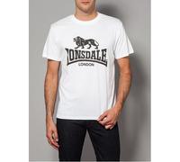 Lonsdale T-shirt Logo manches courtes blanc/noir L