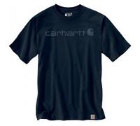 Carhartt Dearborn Relaxed Logo Short Sleeve T-shirt Bleu M Homme