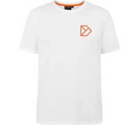 T-shirt en coton Didriksons Harald See You Outside Blanc S