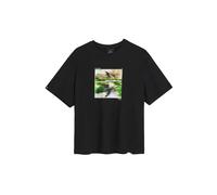 T-shirt en coton imprimÃ© Diverse Coalition SK8 07A Noir XL
