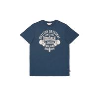 T-shirt en coton Lonsdale Catterick Bleu M