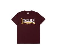 T-shirt en coton Lonsdale Two Tone Rouge 2XL