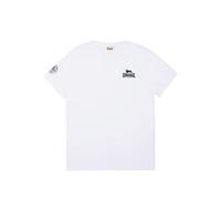LONSDALE T-Shirt 'Warlingham' noir / blanc, Taille L