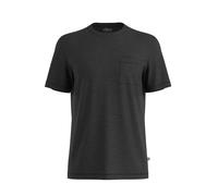 T-shirt en coton mÃ©langÃ© avec poche poitrine et patch logo s.Oliver Gris S