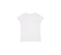T-shirt en coton organique femme Mantis Essential Blanc XS