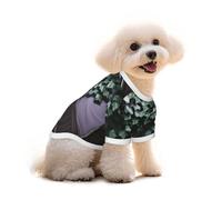 T-shirt en coton pour chien et chat - Vines Grow All Over the Corner Gilet d'été respirant pour petits chiens, débardeur doux pour chiot, vêtement léger pour animaux de compagnie, taille L