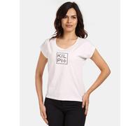T-shirt en coton pour femmes Kilpi ROANE-W WHT 44