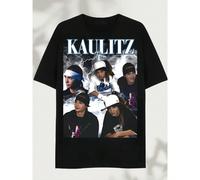 T-shirt en coton pour hommes Tokio Hotel Tom Kaulitz 220g, version ample d'un Top à col rond manches courtes décontracté pour les quatre saisons avec imprimé L,M,S,XL,XXL,XXXLMusique & InstrumentsCoto