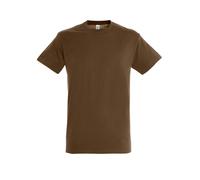 T-Shirt En Coton Sols Regent Uni Col Rond Homme Mixte S à 4XL