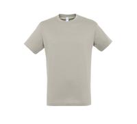 T-Shirt En Coton Sols Regent Uni Col Rond Homme Mixte S à 4XL