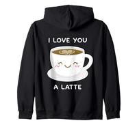 T-Shirt en Forme de cœur avec Inscription « I Love You a Sweat à Capuche