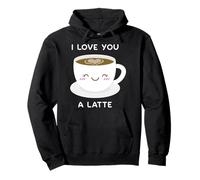 T-Shirt en Forme de cœur avec Inscription « I Love You a Sweat à Capuche