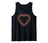 T-Shirt en Forme de cœur d'amour de l'Égypte Ancienne Atum T-Shirt en Forme de Dieu égyptien Débardeur