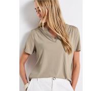 Street One 3227213 Maillot en Jersey avec Clous, Morning Beige, 42 Femmes