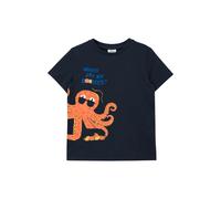 T-shirt en jersey coupe droite avec imprimÃ© Foam enfant s.Oliver Bleu 8/9 ans
