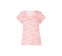 T-shirt en jersey flammé femme Tom Tailor Rose M