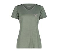 CMP - Women's Light Melange T-Shirt - T-shirt technique - 34 - avocado melange