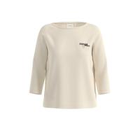 T-shirt en jersey manches 3/4 col bateau femme COMMA Beige 32