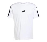Adidas T-shirt Essentials Single Jersey 3-Stripes manches courtes blanc/noir M