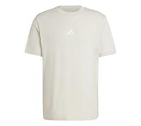 Adidas T-shirt Essentials Small Logo Single Jersey manches courtes beige grisâtre L