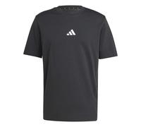 T-shirt en jersey simple adidas Essentials Small Logo Noir M