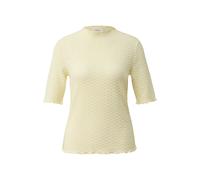 T-shirt en jersey structurÃ© avec col montant femme s.Oliver Jaune 42