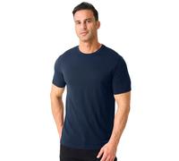 T-Shirt en Laine mérinos Merino Protect 100% pour Hommes, Manches Courtes, résistant aux odeurs, Couche de Base légère pour Voyages et randonnées