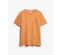 T-shirt en lin avec poche Superdry Classic Orange S