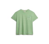 Superdry Cotton Classic Linen Pocket Short Sleeve T-shirt Vert 3XL Homme